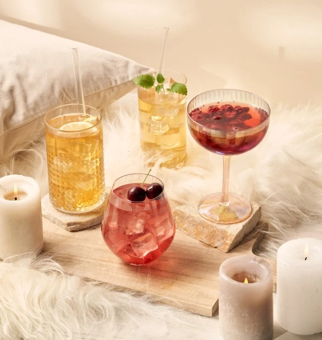 Himbeer-Spritz-auf-Teebasis