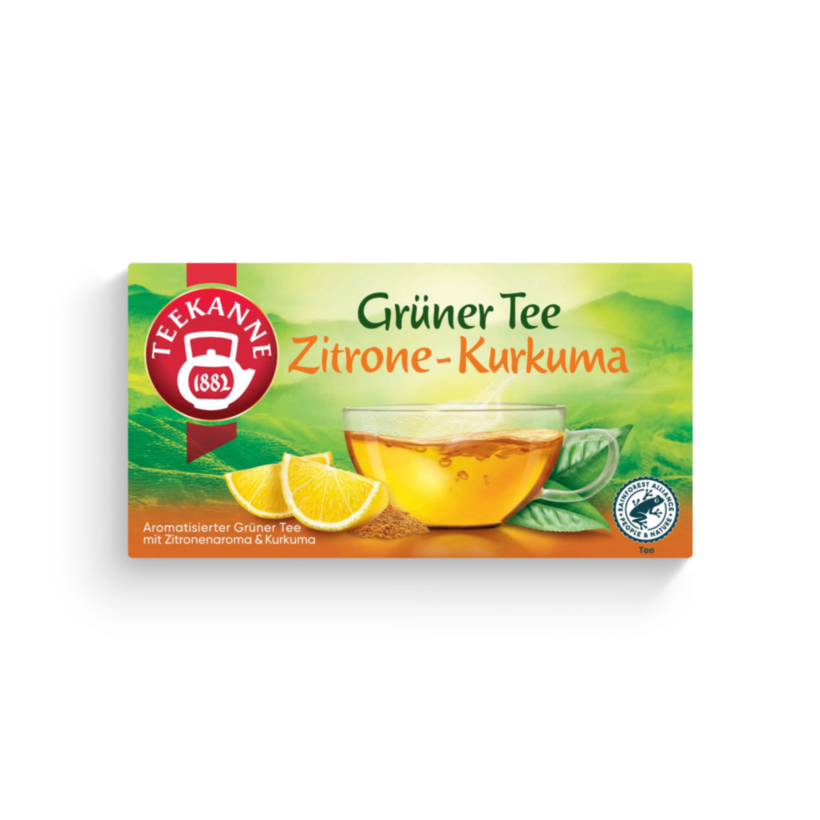 Grüner Tee Zitrone-Kurkuma