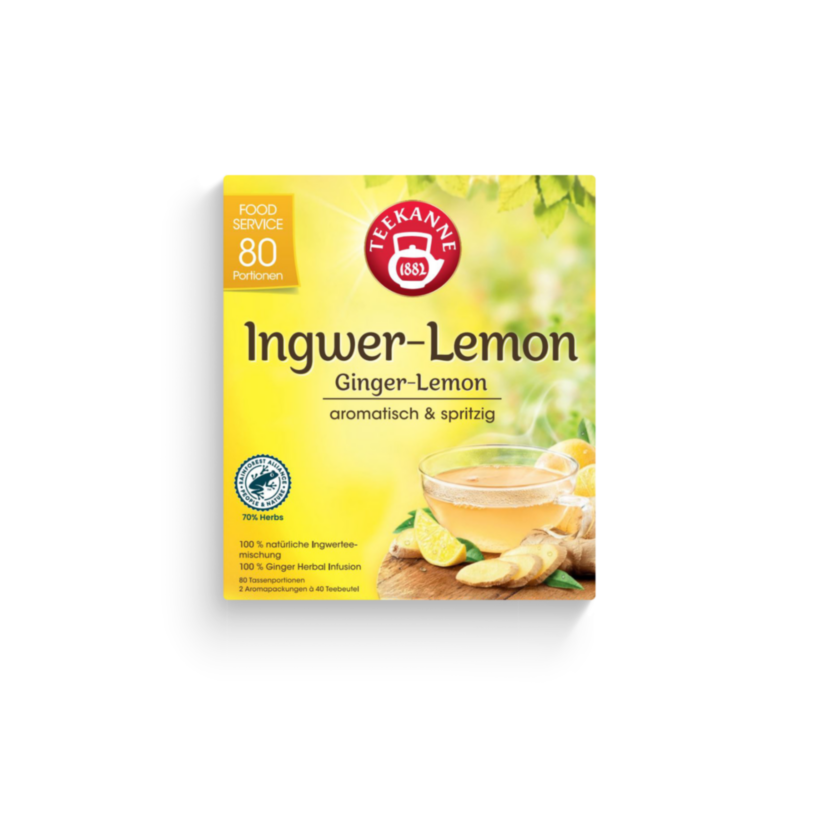Ingwer-Lemon 80er Großpackung