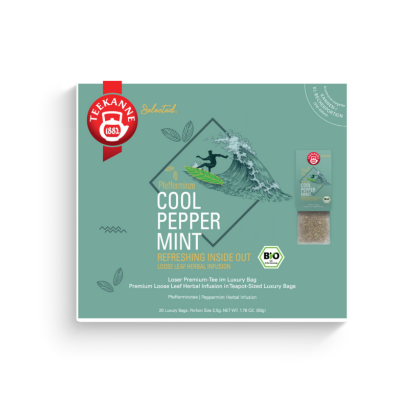 Selected. Cool Peppermint Bio Luxury Bag