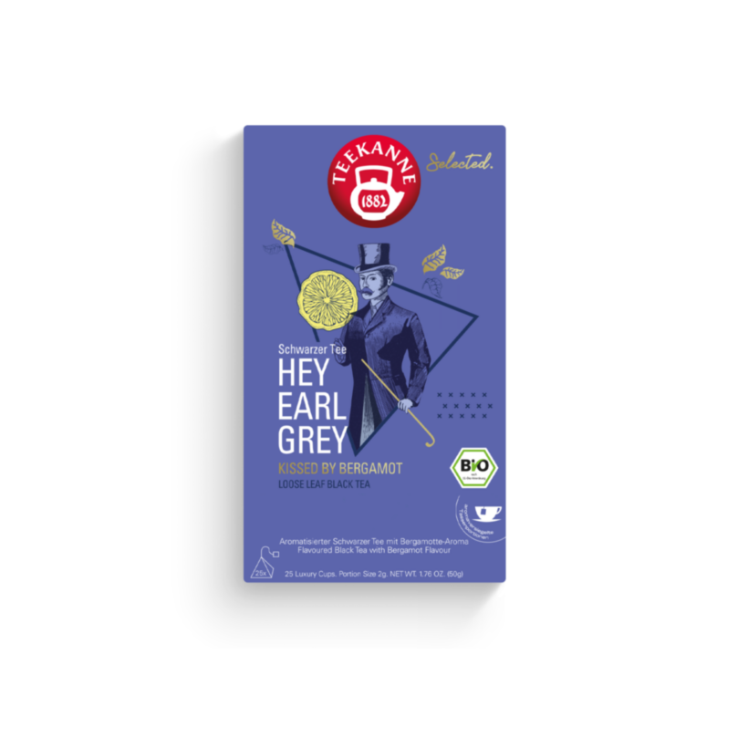 Selected. Hey Earl Grey Bio Luxury Cup (25 Beutel)