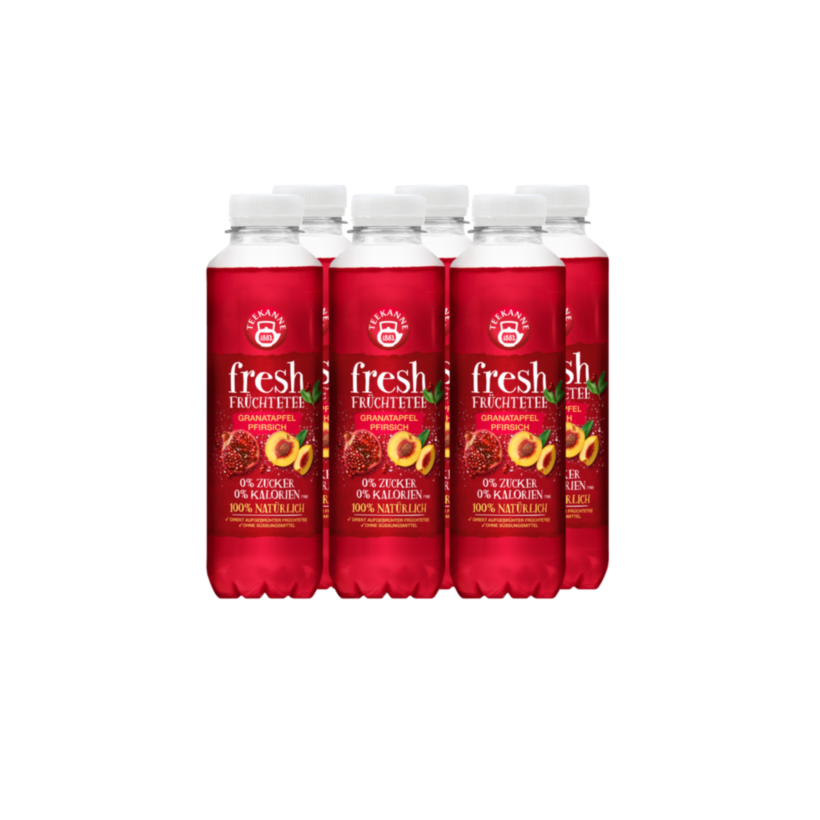 Fresh Granatapfel-Pfirsich Sixpack