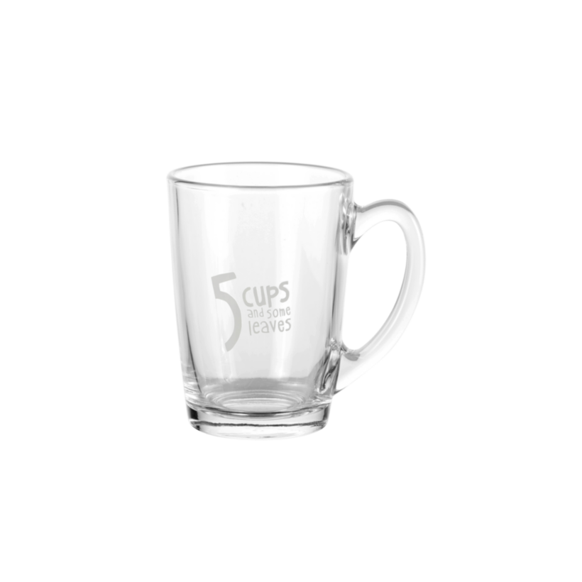 5 Cups Teeglas mit Henkel (6 St.)