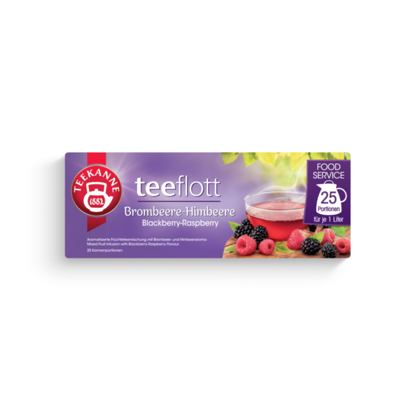 Teeflott Brombeere-Himbeere