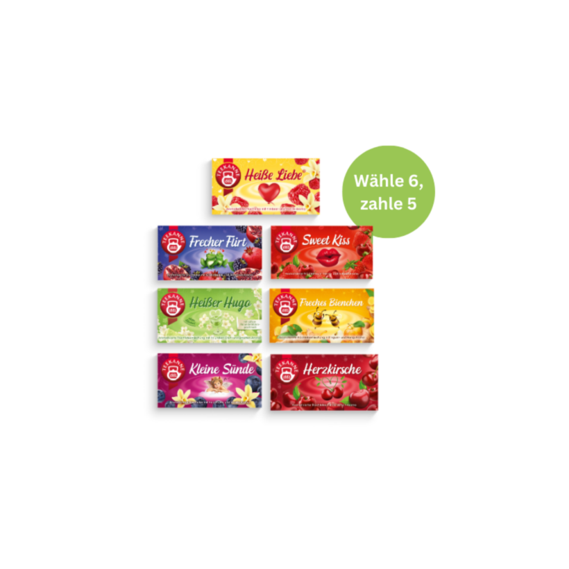 Verführerische Früchtetees Mix & Match