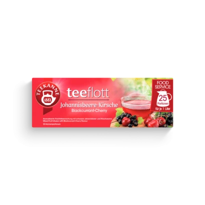 Teeflott Johannisbeer-Kirsche