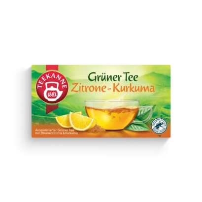 Grüner Tee Zitrone-Kurkuma