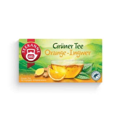 Grüner Tee Orange-Ingwer