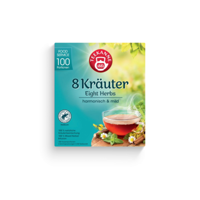 8 Kräuter 100er Großpackung