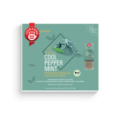 Selected. Cool Peppermint Bio Luxury Bag