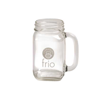 Trendiges frio Eisteeglas