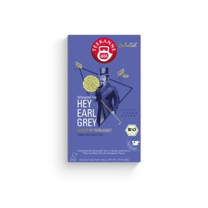 Selected. Hey Earl Grey Bio Luxury Cup (25 Beutel)