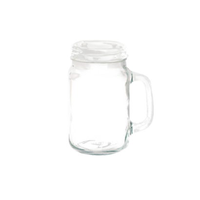 Trendiges Eisteeglas