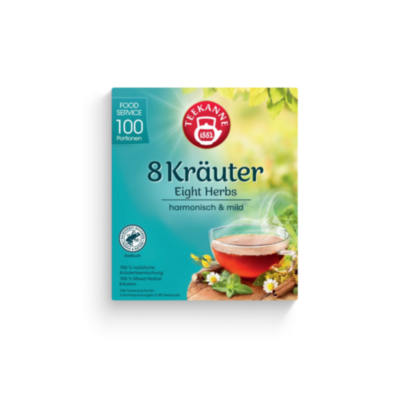 8 Kräuter 100er Großpackung