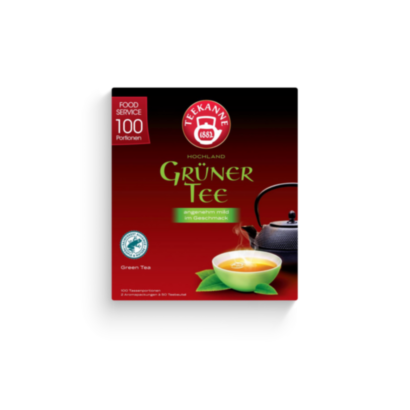 Grüner Tee 100er Großpackung