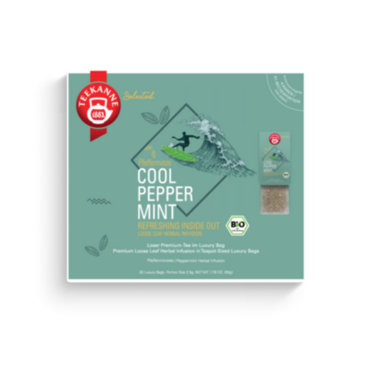 Selected. Cool Peppermint Bio Luxury Bag