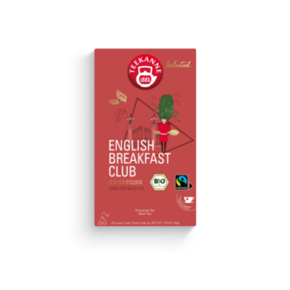 Selected. English Breakfast Club Bio Luxury Cup (25 Beutel)