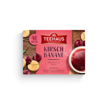 TEEHAUS Kirsch-Banane-Tee