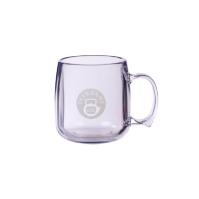 Bruchresistenter Teebecher mit Henkel 250 ml 4er Set