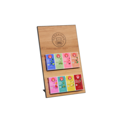 8er Teekanne Gastro Premium Presenter Eiche (ohne Inhalt)