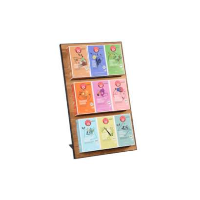 9er Pyramiden Presenter Eiche  (ohne Inhalt)