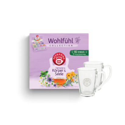 Wohlfühl-Collection Box Geschenkset - 180 Beutel