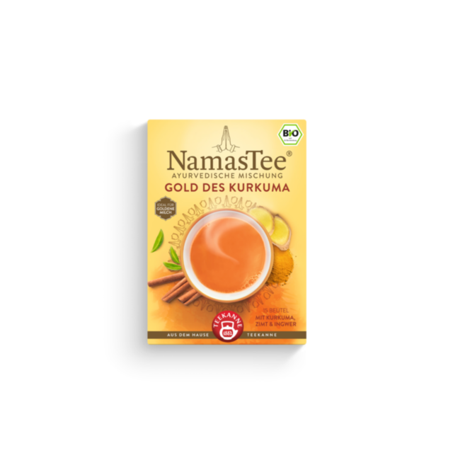 NamasTee® Gold des Kurkuma