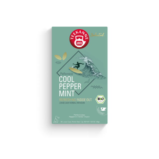 Selected. Cool Peppermint Bio Luxury Cup (25 Beutel)