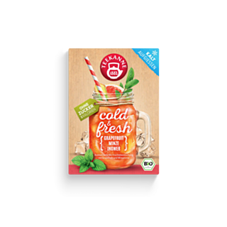 cold & fresh Grapefruit-Minze-Ingwer
