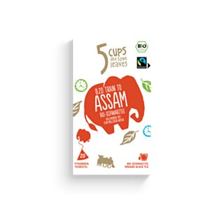 5 CUPS 8.20 Train to Assam Bio Pyramidenbeutel