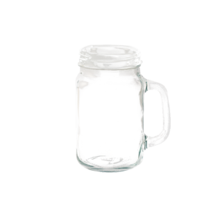 Trendiges Eisteeglas