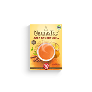 NamasTee® Gold des Kurkuma