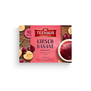 TEEHAUS Kirsch-Banane-Tee