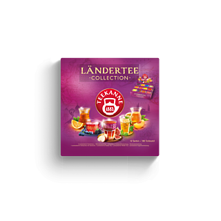 Ländertee-Collection Box mit 180 Beuteln